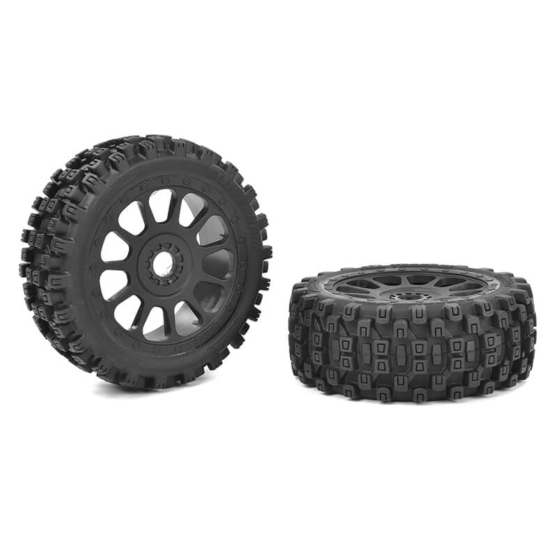 CORALLY - TEAM SCORPION XTB OFF
ROAD 1/8 TYRES GLUED ON RIMS - C-00180-1006
