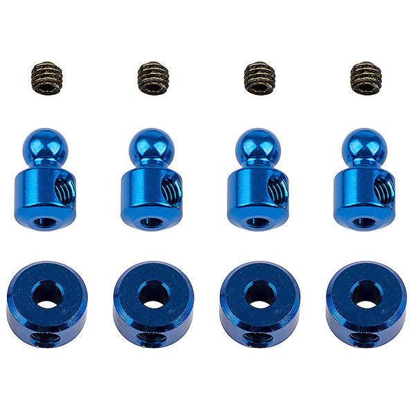 ASSOCIATED ELECTRICS - TEAM ASSOCIATED B74 ANTI-ROLL
BAR HARDWARE - AS92164