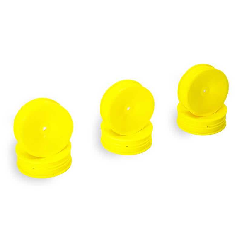 CENTRO - 1/10 DISHED BUGGY FRONT
2WD SLIM WHEEL YELLOW - 3 PRS - C0260Y
