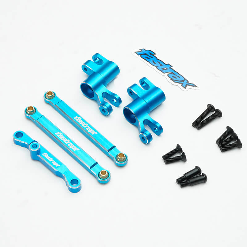 FASTRAX R/C PRODUCTS - FASTRAX MINI MAXX 7075 ALUM
COMPLETE STEERING SET - FTTX502B