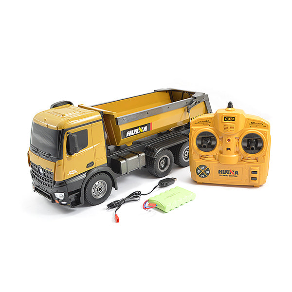 HUINA INDUSTRIAL - HUINA RC TIPPER DUMPTRUCK 2.4G
10CH w/DIE CAST METAL PARTS - CY1573