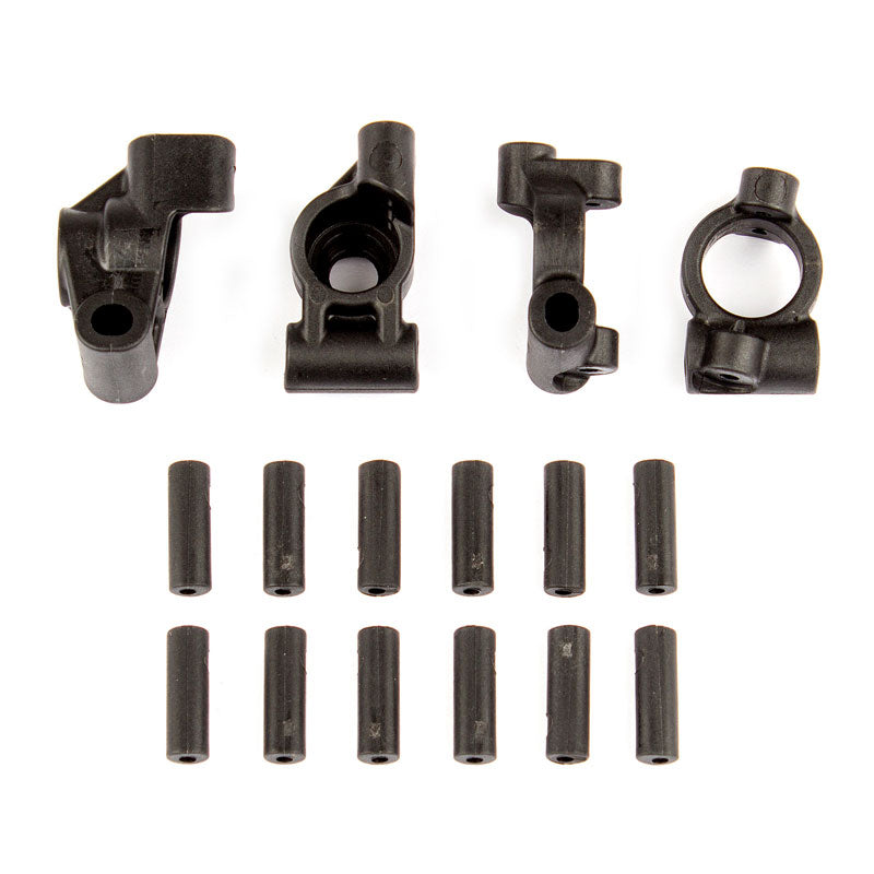 ASSOCIATED ELECTRICS - ASSOCIATED REFLEX 14B/14T REAR
HUBS/CASTER BLOCKS + INSERTS - AS21507