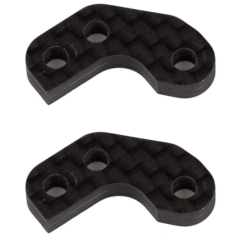 ASSOCIATED ELECTRICS - TEAM ASSOCIATED RC10B7 CASTER
BLOCK LINK MOUNT SET -1MM - AS92468