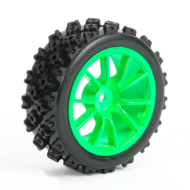 FASTRAX R/C PRODUCTS - FASTRAX 1/10 STREET/RALLY TYRE
10SP GREEN WHEEL - FAST0073G