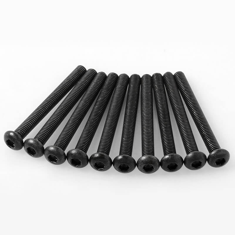 RC4WD - STEEL BUTTON HEAD CAP
SCREWS M3 X 30MM (10) - Z-S1715