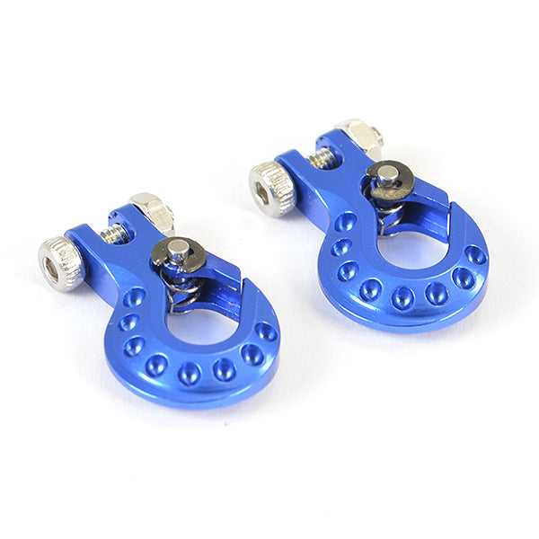 FASTRAX R/C PRODUCTS - FASTRAX DELUXE ALUMINIUM WINCH
HOOK (2PC) - BLUE - FAST2383DB