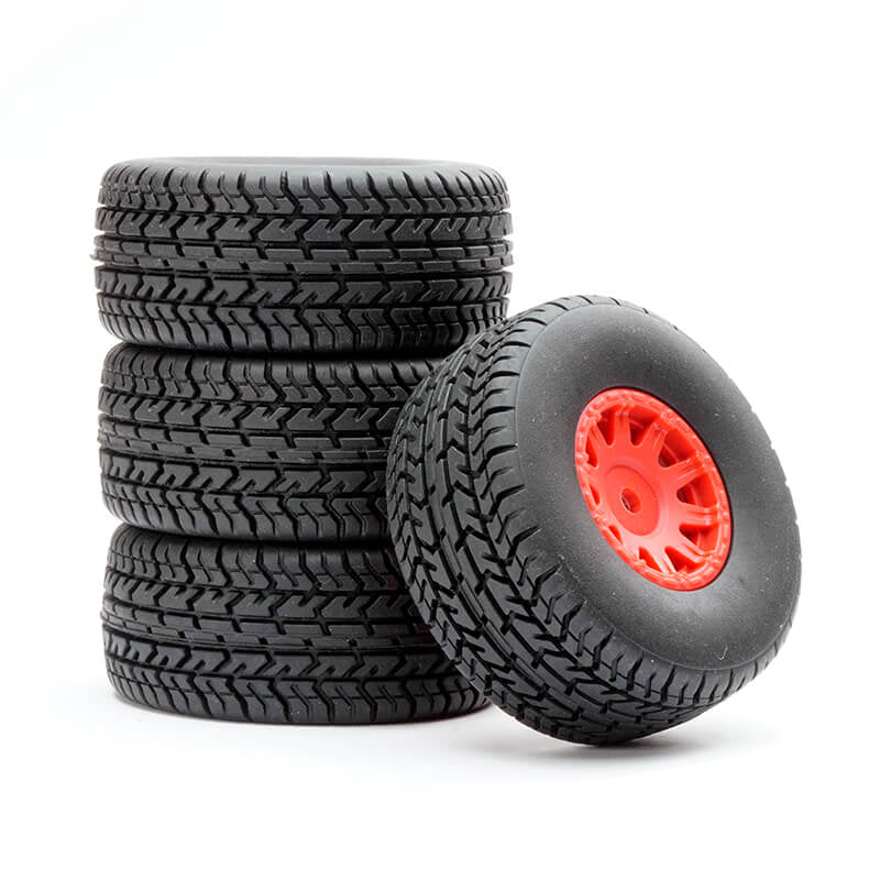FASTRAX R/C PRODUCTS - FASTRAX ARRMA MOJAVE
WHEEL/TYRE 1/18 SET (4PC) - FTAR071R
