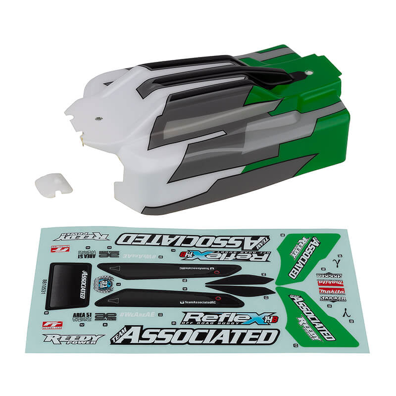 ASSOCIATED ELECTRICS - ASSOCIATED REFLEX 14 GAMMA
BODYSHELL SET PAINTED - AS21593