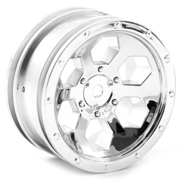 FTX - OUTBACK 6HEX WHEEL (2) -
CHROME - FTX8168C