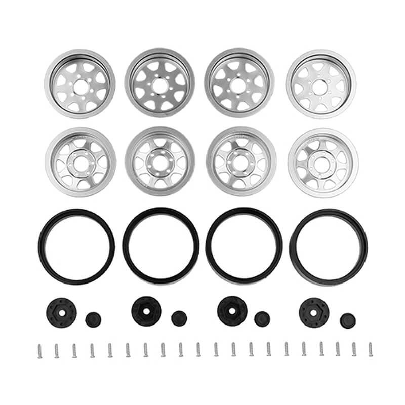 ASSOCIATED ELECTRICS - TEAM ASSOCIATED ENDURO METHOD
701 TRAIL WHEELS 1.9" SATIN - AS42396