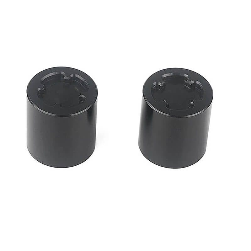 RC4WD - 1/8 SCALE REAR HUBS
(BLACK) - Z-S0014
