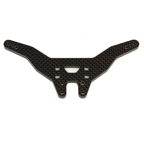ASSOCIATED ELECTRICS - ASSOCIATED RC10T6.2 REAR SHOCK
TOWER (GULLWING) CARBON - AS71137