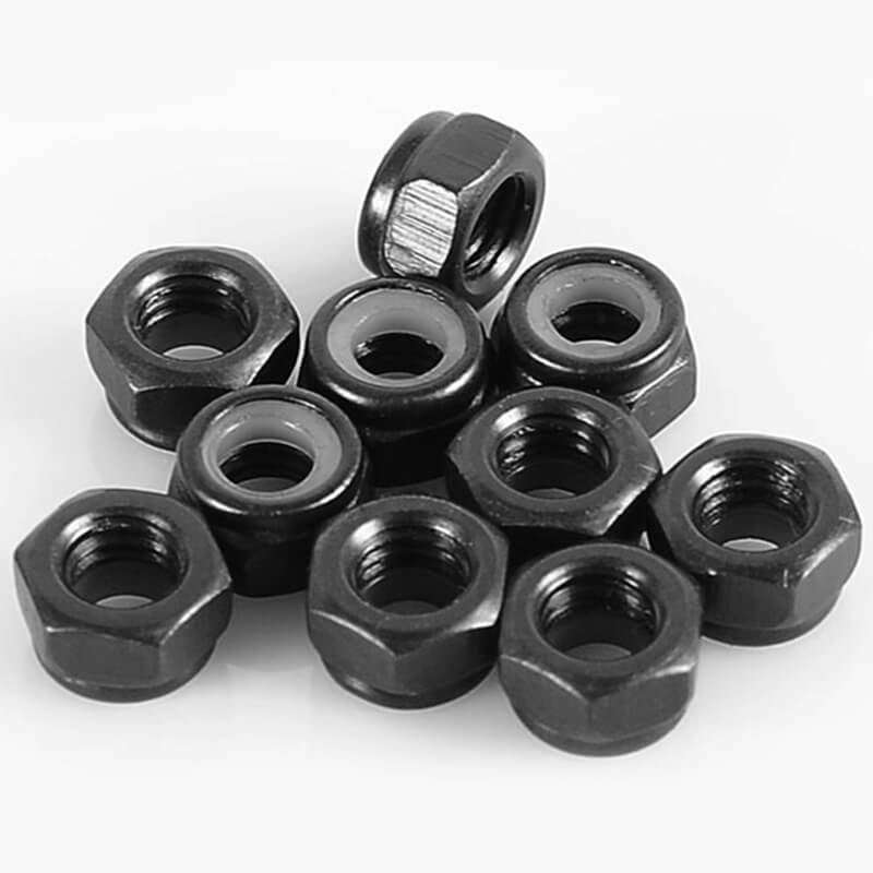 RC4WD - NYLOCK NUTS M5 (BLACK) - Z-S0848