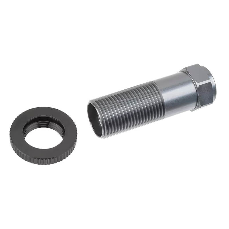 CORALLY - SERVO SAVER SHAFT W/ N
UT ALUMINUM TITANIUM BLACK - C-00180-145-2