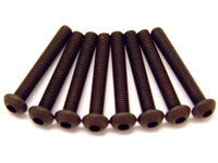 FASTRAX R/C PRODUCTS - M3 X 6 DOME HEAD SCREWS(6) - FAST111