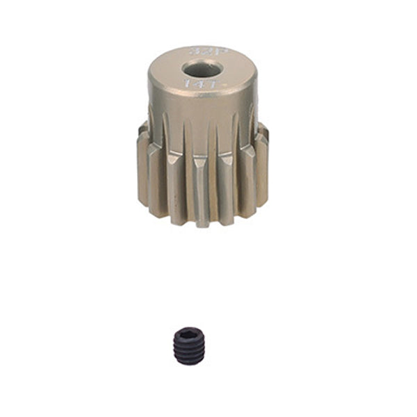 FASTRAX R/C PRODUCTS - FASTRAX 32DP 16T ALUMINIUM
7075 PINION GEAR (3.2mm SHAFT) - FAST32-16