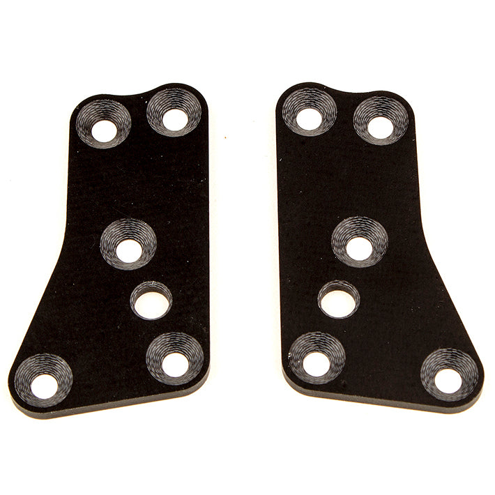 ASSOCIATED ELECTRICS - ASSOCIATED RC8B3.2 FT FR.UPPER
SUSP. ARM INSERTS G10 2.0MM - AS81445
