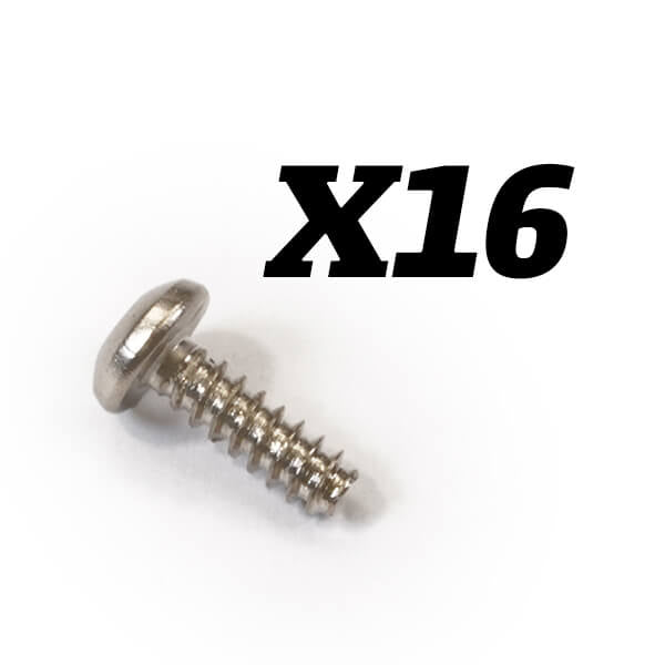FTX - BUTTON HEAD SELF-TAPPING
2X6MM SCREWS - FTX10355