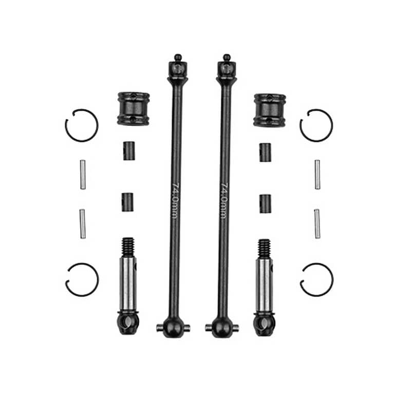 ASSOCIATED ELECTRICS - TEAM ASSOCIATED RC10B84 FT
FRONT DCV SET, 74MM - AS92566
