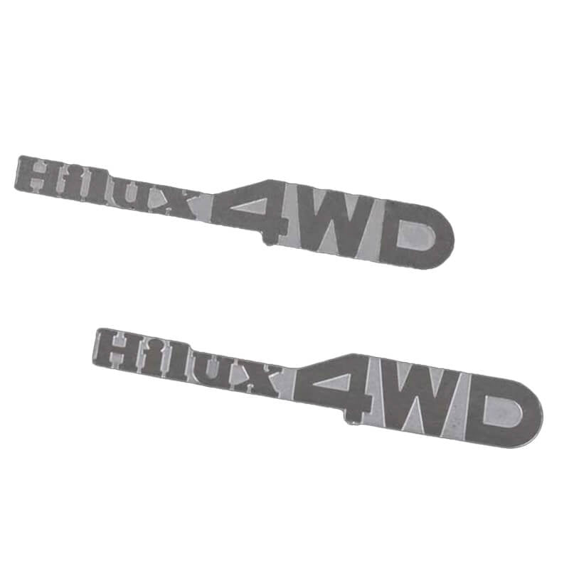 RC4WD - 1/10 HILUX 4WD EMBLEM
SET FOR MOJAVE & HILUX BODY - Z-S0930
