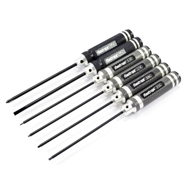FASTRAX R/C PRODUCTS - FASTRAX TEAM TOOL IMPERIAL/
SCREWDRIVE SET (6PCS) - FAST616