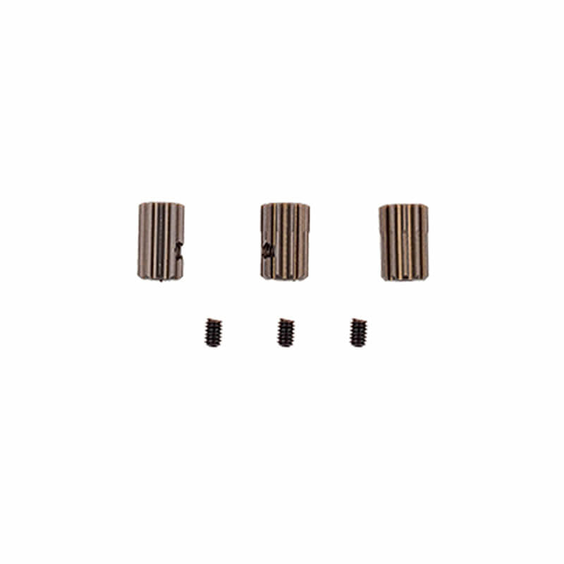 ASSOCIATED ELECTRICS - TEAM ASSOCIATED RC28R FT ALUM.
PINION GEAR SET 64DP 9/10/11T - AS21690