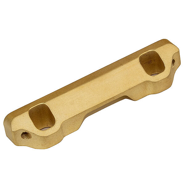 ASSOCIATED ELECTRICS - TEAM ASSOCIATED DR10M FT BRASS
ARM MOUNT, C, 25G - AS72090