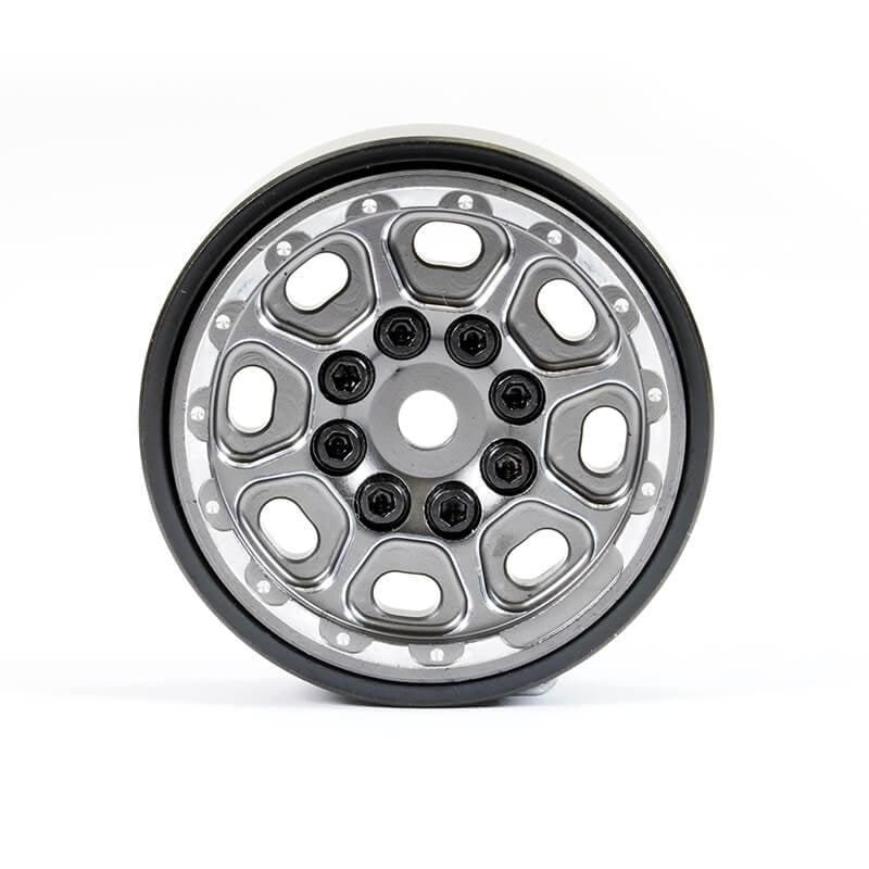 FASTRAX R/C PRODUCTS - FASTRAX TRX-4M CNC BEADLOCK
WHEELS (4) - TITANIUM - FTTX468TI