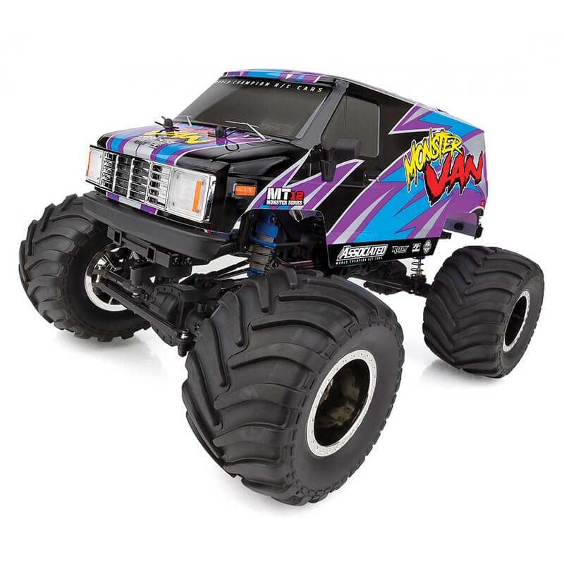 ASSOCIATED ELECTRICS - TEAM ASSOCIATED MT12 MONSTER
VAN RTR - AS40008C