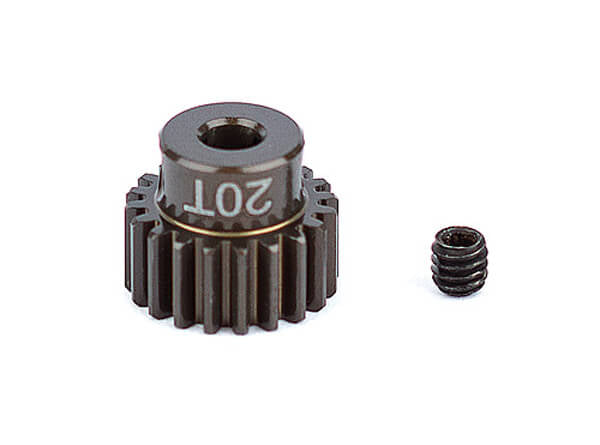 ASSOCIATED ELECTRICS - ASSOCIATED FACTORY TEAM ALUM.
PINION GEAR 20T 48DP 1/8"SHAFT - AS1338