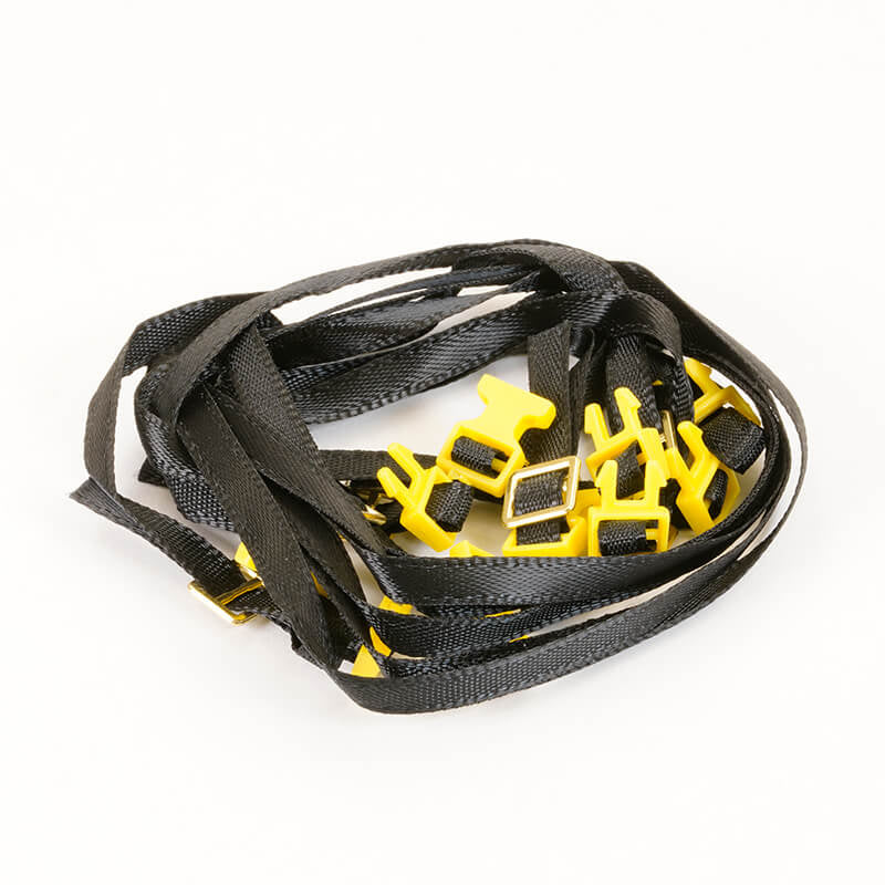 FASTRAX R/C PRODUCTS - FASTRAX ADJUSTABLE LUGGAGE
BUCKLE STRAPS 400MM 5PC-YELLOW - FAST2314Y