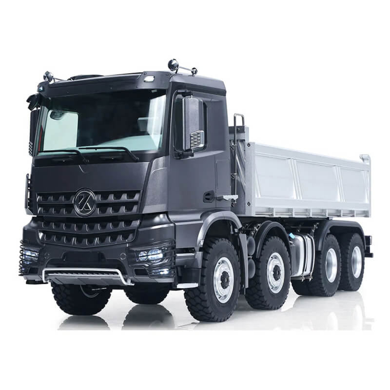 HUINA INDUSTRIAL - HUINA KABOLITE 1/14 DUMP TRUCK
8x8 w/METAL TIPPER RTR SILVER - CY5703S