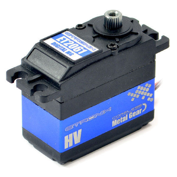 ETRONIX - 15.8kg/0.09s STD DIGI
HIGH VOLTAGE SERVO METAL GEAR - ET2061