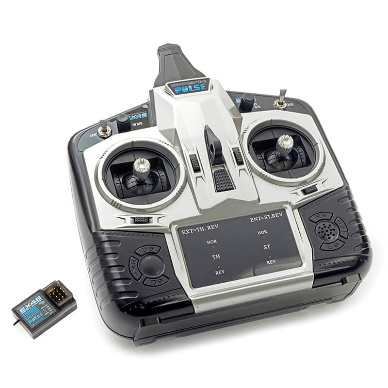 ETRONIX - PULSE EX4S 4CH
2.4GHZ FHSS STICK RADIO SYSTEM - ET1109