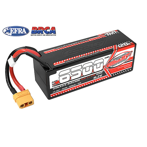CORALLY - VOLTAX 120C LIPO HV BA
TTERY 6500 MAH 15.2V STICK 4S - C-49631