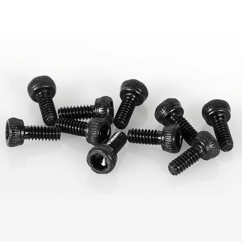 RC4WD - STEEL SOCKET HEAD CAP
SCREWS M1.6 X 4MM (10) - Z-S1232