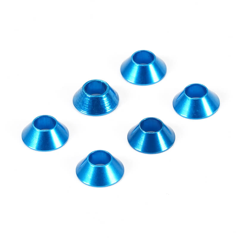 FASTRAX R/C PRODUCTS - M3 TAPERED WASHER BLUE
(6) - FAST141