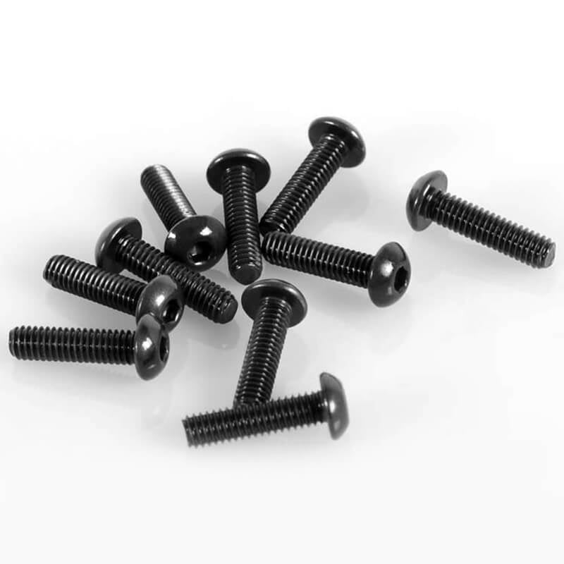 RC4WD - STEEL BUTTON HEAD CAP
SCREWS M2.5 X 10MM (10) - Z-S0916