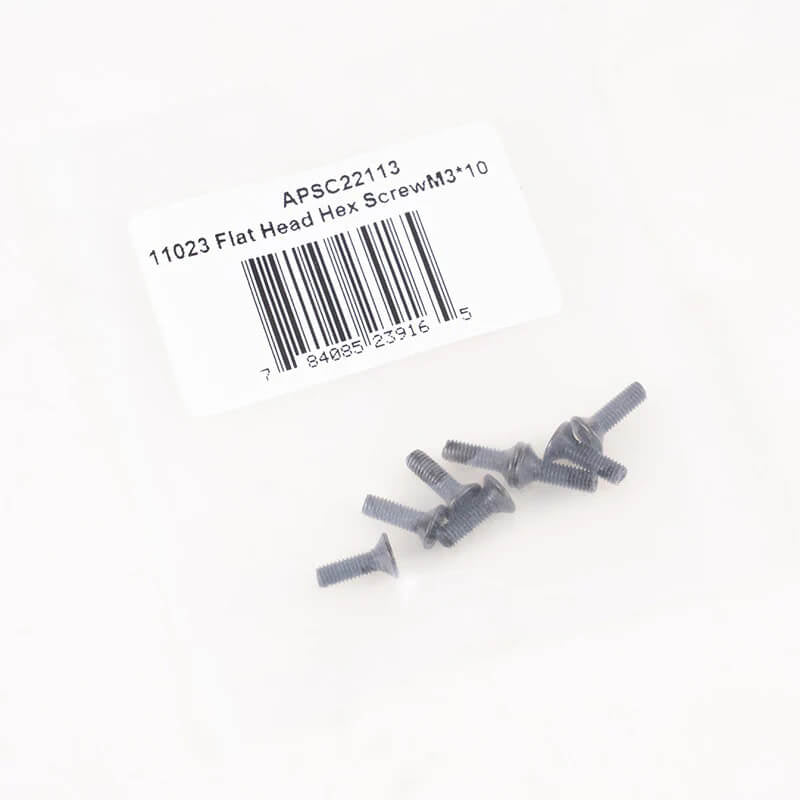 FMS/ROC HOBBY - FMS FLAT HEAD HEX SCREW M3*10 - APSC22113