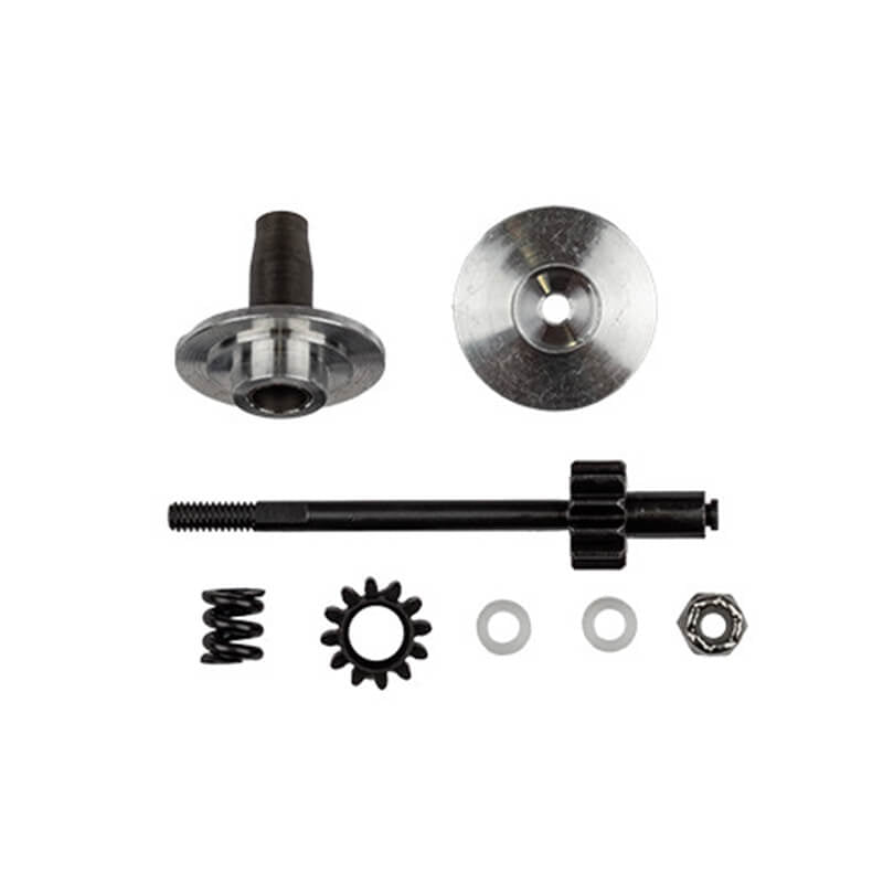 ASSOCIATED ELECTRICS - TEAM ASSOCIATED RC10 6-GEAR
TRANS TOP SHAFT/PINION/HUB/SPR - AS6835