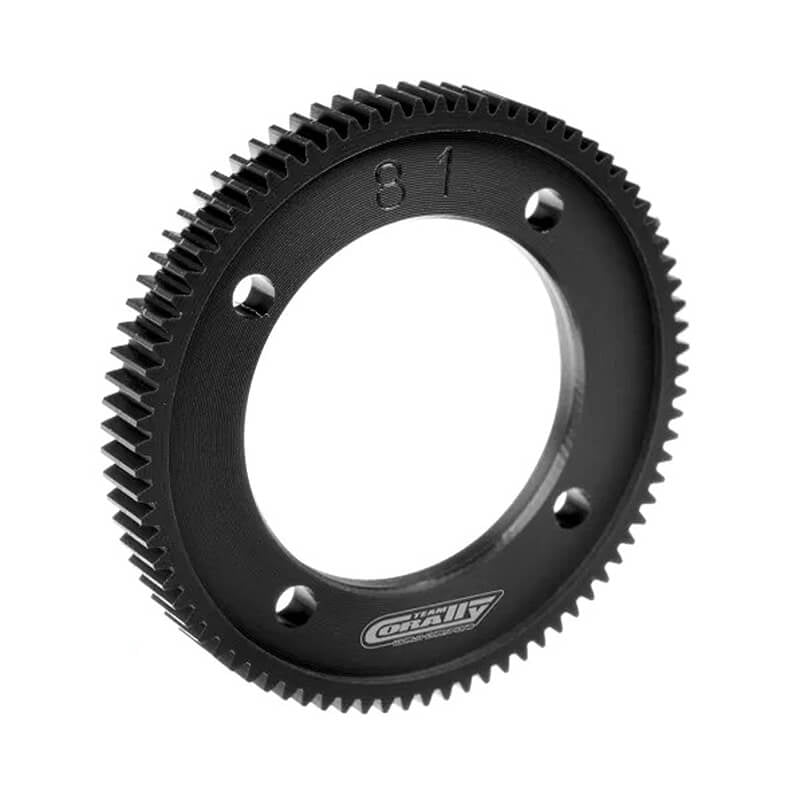 CORALLY - SPUR GEAR 48DP 81T
(FOR CENTER DIFF) DELRIN CNC - C-00140-156-81