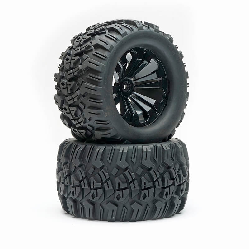 FASTRAX R/C PRODUCTS - FASTRAX 1/10 MIMIC TRUCK TYRE
MOUNTED SPLIT-SPOKE (12mm HEX) - FAST0066B