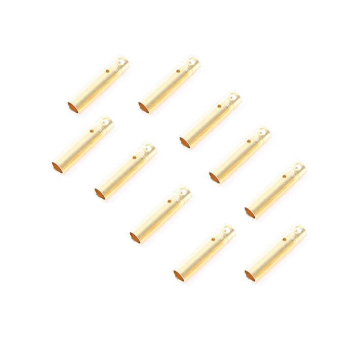 ETRONIX - 4.0MM FEMALE GOLD CONNECTORS
(10) - ET0606