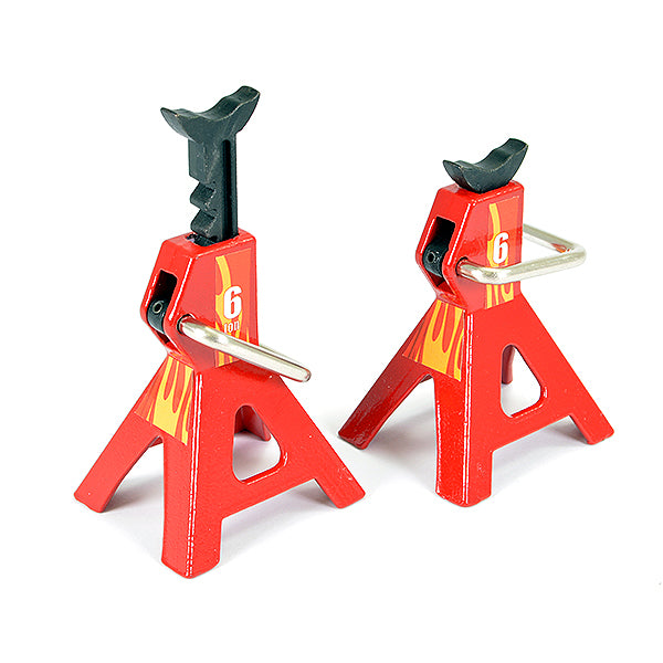 FASTRAX R/C PRODUCTS - FASTRAX 6-TON ADJUSTABLE
HEIGHT METAL JACK STAND (2PC) - FAST2379