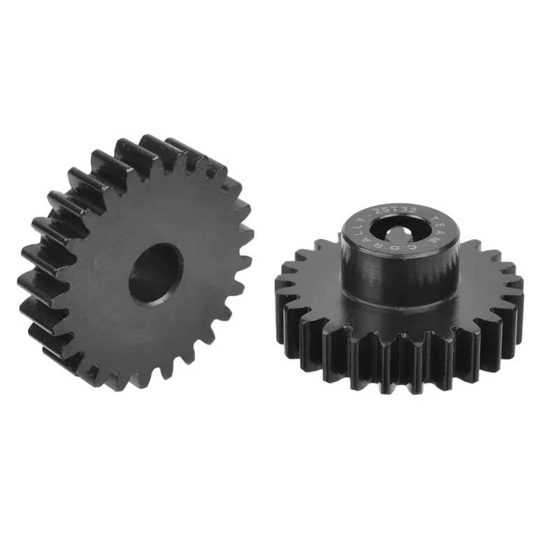 CORALLY - 32 DP PINION SHORT
HARDENED STEEL 25 TEETH 5MM - C-72625