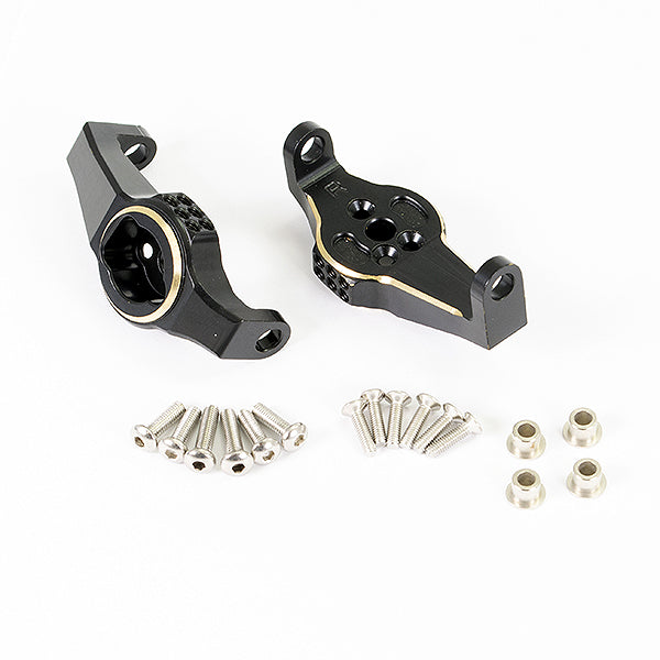 FASTRAX R/C PRODUCTS - FASTRAX TRX-4 BRASS BK FRONT
CASTER BLOCK (2) - FTTX315BRB