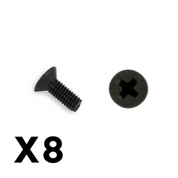 FTX - OUTBACK COUNTERSUNK SCREW
M3*8 (8) - FTX8224