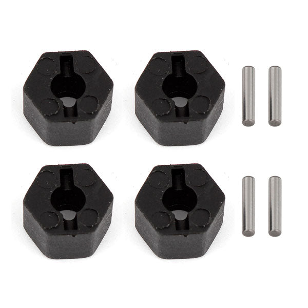 ASSOCIATED ELECTRICS - ASSOCIATED CR12 WHEEL HEXS &
PINS SET - AS41049