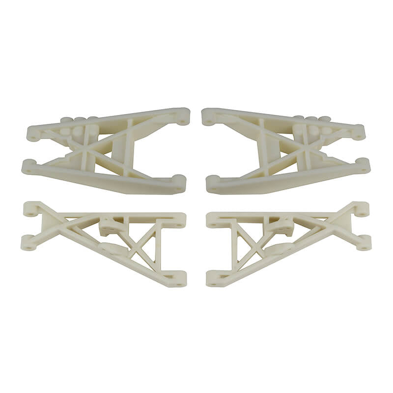 ASSOCIATED ELECTRICS - TEAM ASSOCIATED RC10T FRONT &
REAR SUSPENSION ARMS, WHITE - AS7806