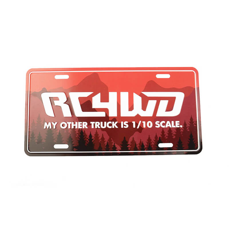RC4WD - "MY OTHER TRUCK" LICENSE
PLATE - Z-L0032